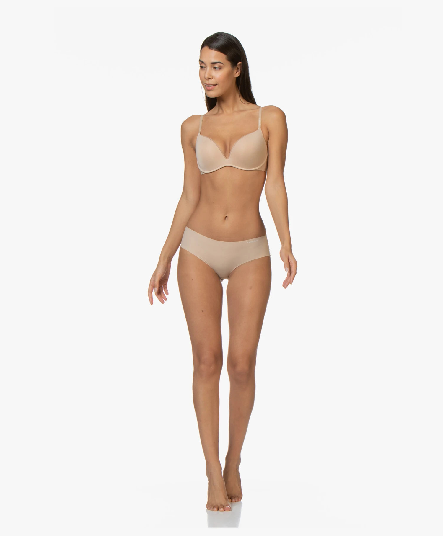 Calvin Klein Invisibles Hipster - Light Caramel 5 Calvin Klein Invisibles Hipster - Light Caramel - Afbeelding 5