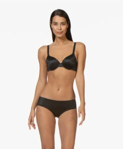 Calvin Klein Liquid Touch Lightly Lined Bh - Zwart -Mode Kleding 191024 Calvin Klein Lightly Lined Pc Black 98