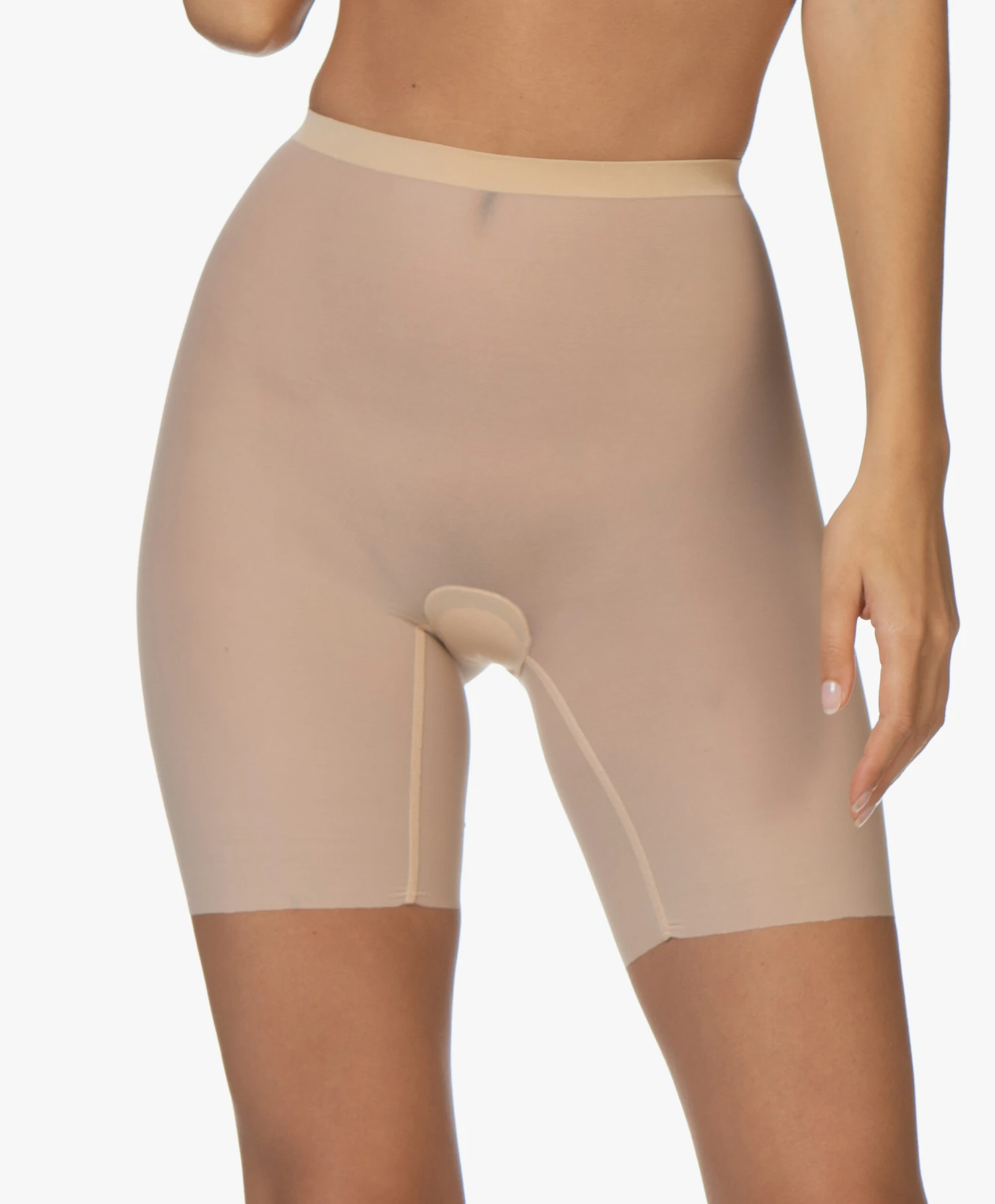 Wolford Tulle Control Shorts - Nude 6 Wolford Tulle Control Shorts - Nude - Afbeelding 6