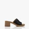 See By Chloé Essie Leren Mules - Zwart