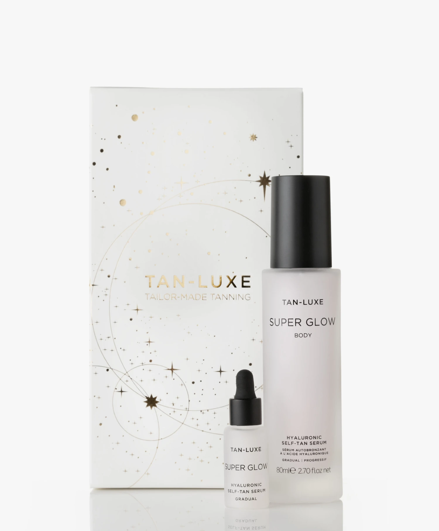 Tan-Luxe The Super Glow Duo Cadeauset - Face 10Ml + Body 80Ml 1 Tan-Luxe The Super Glow Duo Cadeauset - Face 10Ml + Body 80Ml