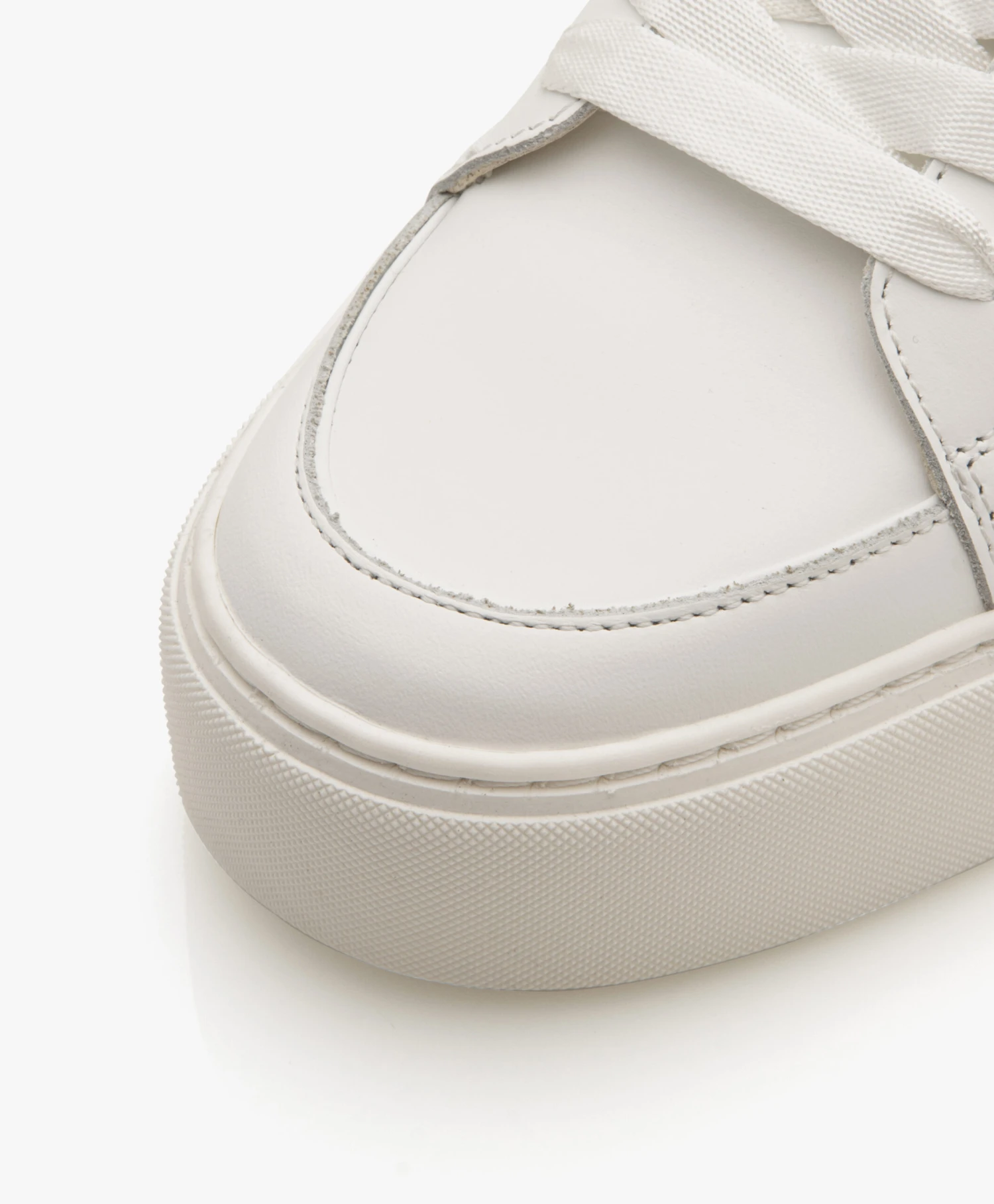 Zadig & Voltaire High Flash Leren Platform Sneakers - Wit 3 Zadig & Voltaire High Flash Leren Platform Sneakers - Wit - Afbeelding 3