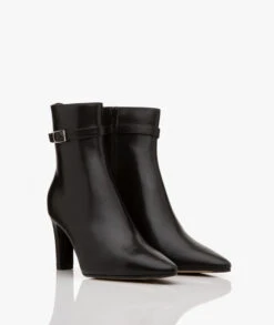 Panara Glad Leren Enkellaarzen - Zwart -Mode Kleding 1da0bdcd a251 41b0 89e2 cd51e349e218 1073