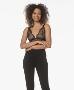 Anine Bing Delicate Lace Bra - Zwart -Mode Kleding 1db98bcd 0578 4c88 b03a b565593c70db 6536