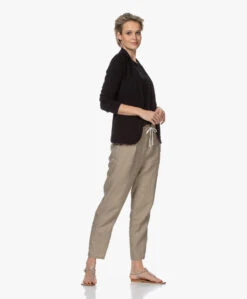 Majestic Filatures Viscose Jersey Blazer - Zwart 22 Majestic Filatures Viscose Jersey Blazer - Zwart -Mode Kleding 200311 fc3c98b1 0305 43b0 8987 4c8e57187397