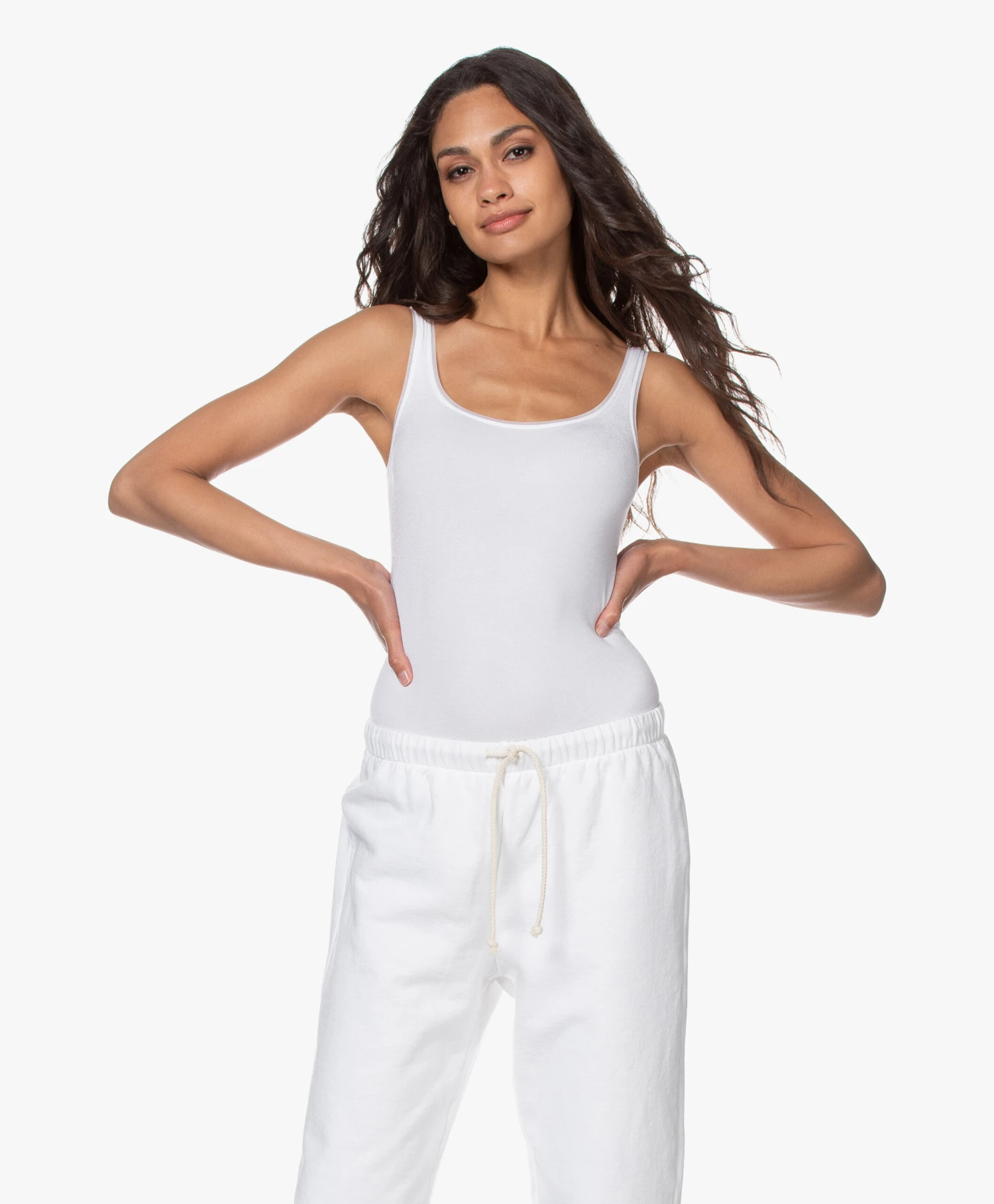 Wolford Jamaika Stretch-Jersey String Body - Wit 1 Wolford Jamaika Stretch-Jersey String Body - Wit