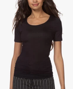 Hanro Soft Touch Modal T-Shirt - Zwart 19 Hanro Soft Touch Modal T-Shirt - Zwart -Mode Kleding 200611 31b457be ef78 41b8 a6d9 7639a516381d