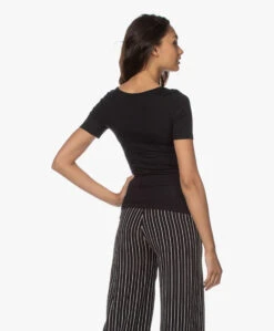 Hanro Soft Touch Modal T-Shirt - Zwart 16 Hanro Soft Touch Modal T-Shirt - Zwart -Mode Kleding 200611 9c1dc9a5 df57 409d b918 50a1d9457c68