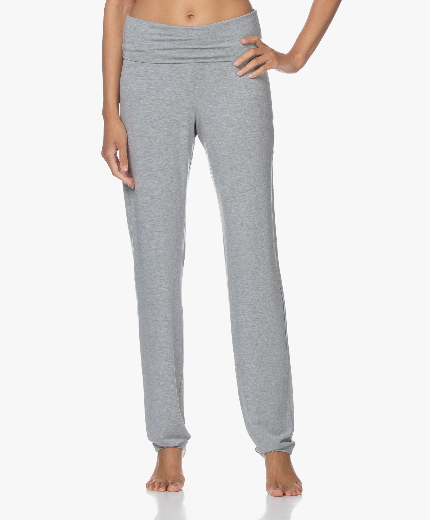 Hanro Modal Yoga Broek - Grit Mêlee 1 Hanro Modal Yoga Broek - Grit Mêlee