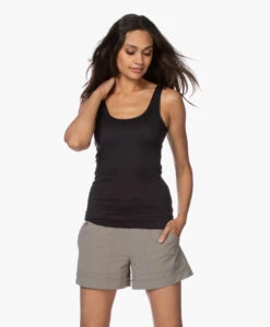 Hanro Cotton Seamless Tanktop - Zwart