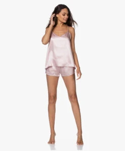 By Dariia Day Mulberry Zijden Short - Blush Pink -Mode Kleding 200707 bde90db1 3673 41c7 8539 70fe6f2b80f0