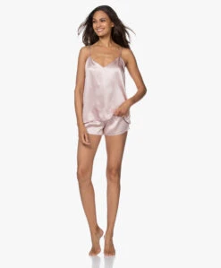 By Dariia Day Mulberry Zijden Short - Blush Pink -Mode Kleding 200707 e43662b7 0051 4243 8ba2 1727b488f9d8