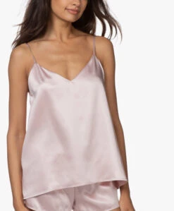 By Dariia Day Mulberry Zijden Camisole - Blush Pink -Mode Kleding 200707 e9f82c7a 682c 409b 96cb d474d4148486