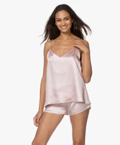 By Dariia Day Mulberry Zijden Camisole - Blush Pink