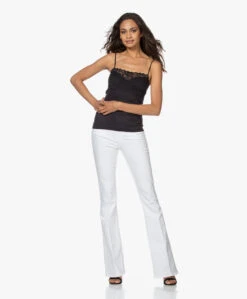 Hanro Katoenen Moments Spaghetti Top - Zwart -Mode Kleding 200715 5e10bbc0 b0ef 4c33 8fe7 d108bbbad4b5