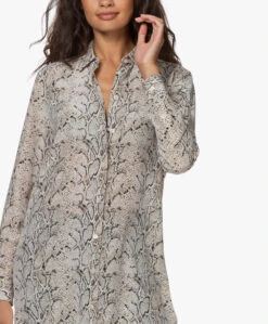 Equipment Essential Zijden Blousejurk - Slangenprint -Mode Kleding 200715 c20bff32 4a20 4f20 86d7 be844fdf43bf