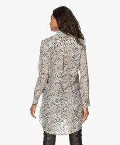 Equipment Essential Zijden Blousejurk - Slangenprint -Mode Kleding 200715 fee65c5d adce 4d4a b3c9 f24c3833bb21