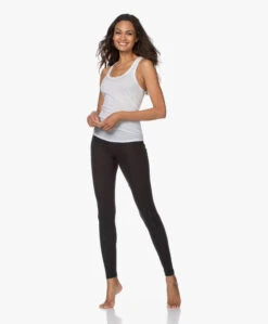 Hanro Wol-Zijde Jersey Legging - Zwart -Mode Kleding 200716 3551b367 8d3f 48ce a418 e46ef4104714