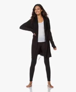 Hanro Wol-Zijde Jersey Legging - Zwart -Mode Kleding 200716 432d2352 22ed 4439 b950 6ed176e7a323