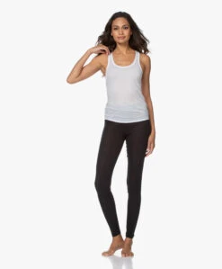 Hanro Wol-Zijde Jersey Legging - Zwart -Mode Kleding 200716 b90c199a f355 468c 9ce1 b7340b05fb8a