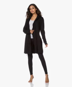 Hanro Wol-Zijde Jersey Legging - Zwart -Mode Kleding 200716 ee037341 df64 4d49 b902 9e6e32db45bf