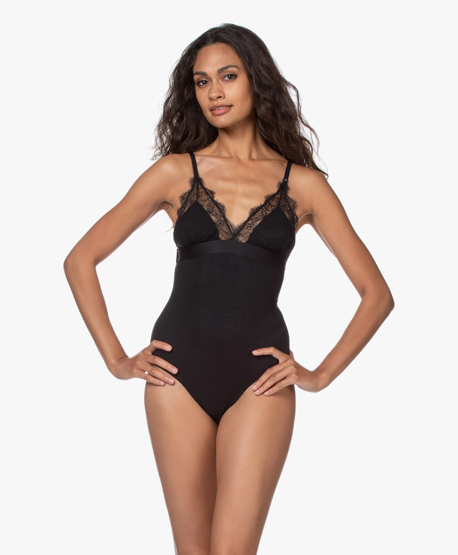 Love Stories Doris Bodysuit Met Kant - Zwart 8 Love Stories Doris Bodysuit Met Kant - Zwart - Afbeelding 8