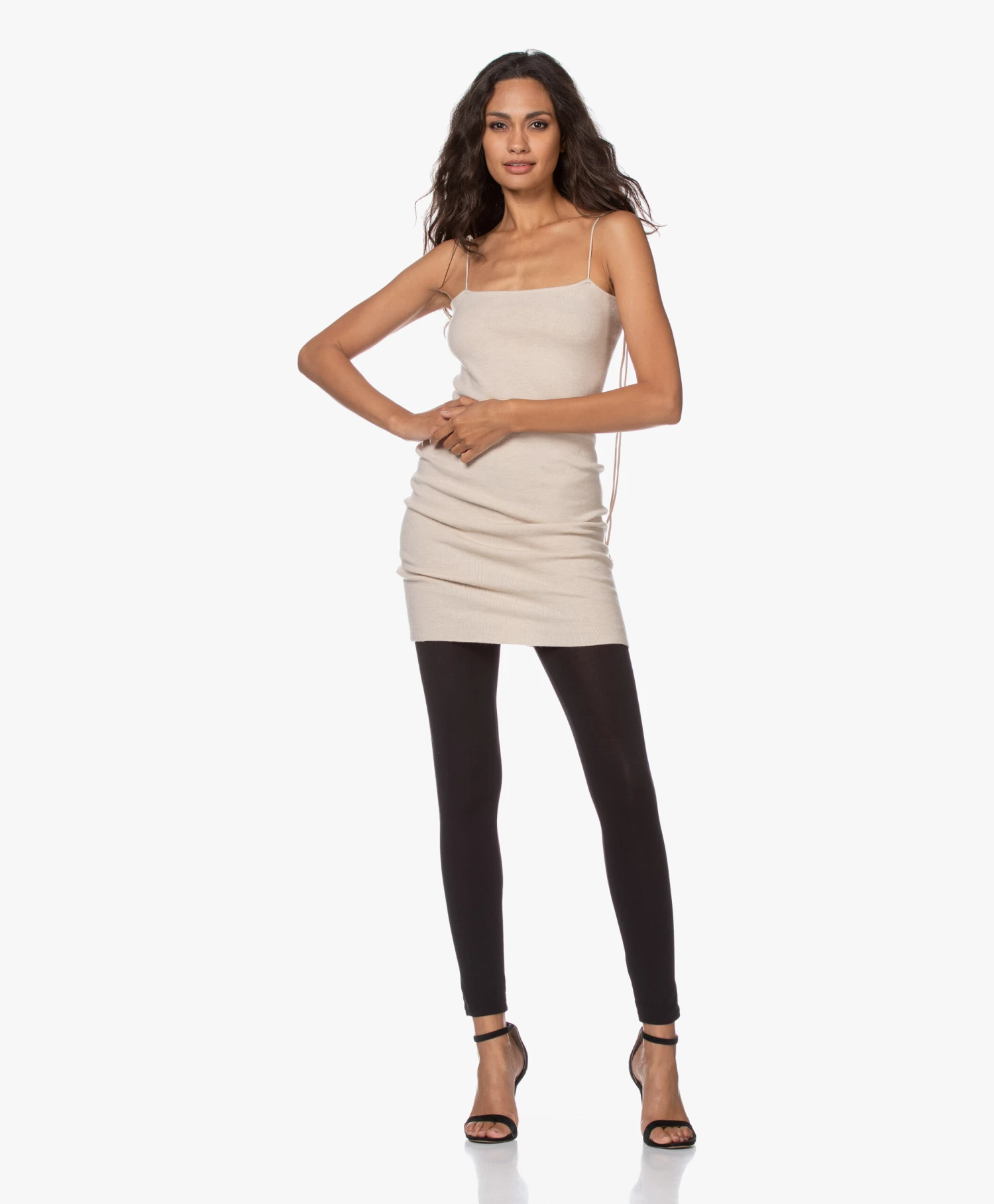 Extreme Cashmere N°149 Kate Mulitfunctionele Jurk - Latte 5 Extreme Cashmere N°149 Kate Mulitfunctionele Jurk - Latte - Afbeelding 5