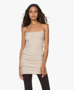 Extreme Cashmere N°149 Kate Mulitfunctionele Jurk - Latte