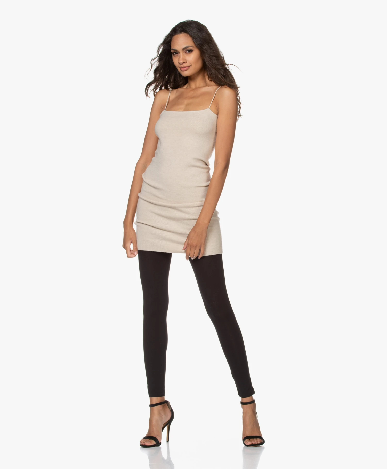 Extreme Cashmere N°149 Kate Mulitfunctionele Jurk - Latte 12 Extreme Cashmere N°149 Kate Mulitfunctionele Jurk - Latte - Afbeelding 12