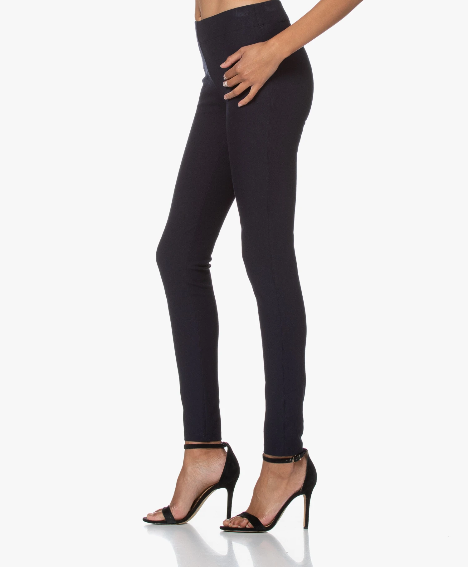 Joseph Gabardine Stretch Legging - Navy 7 Joseph Gabardine Stretch Legging - Navy - Afbeelding 7