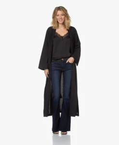 Hammam34 The Pheasant Lange Katoenen Kimono - Zwart 21 Hammam34 The Pheasant Lange Katoenen Kimono - Zwart -Mode Kleding 201119 60d36e67 061a 4410 9145 1ed4d58cf2cd