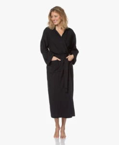 Hammam34 The Pheasant Lange Katoenen Kimono - Zwart 15 Hammam34 The Pheasant Lange Katoenen Kimono - Zwart -Mode Kleding 201119 80ee32a6 847d 4b24 80c5 a34c5d1baa05