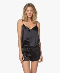 By Dariia Day Mulberry Zijden Camisole - Midnight Black -Mode Kleding 201119 e3447be5 ad64 47b4 a0e2 8eb85dbff3d7