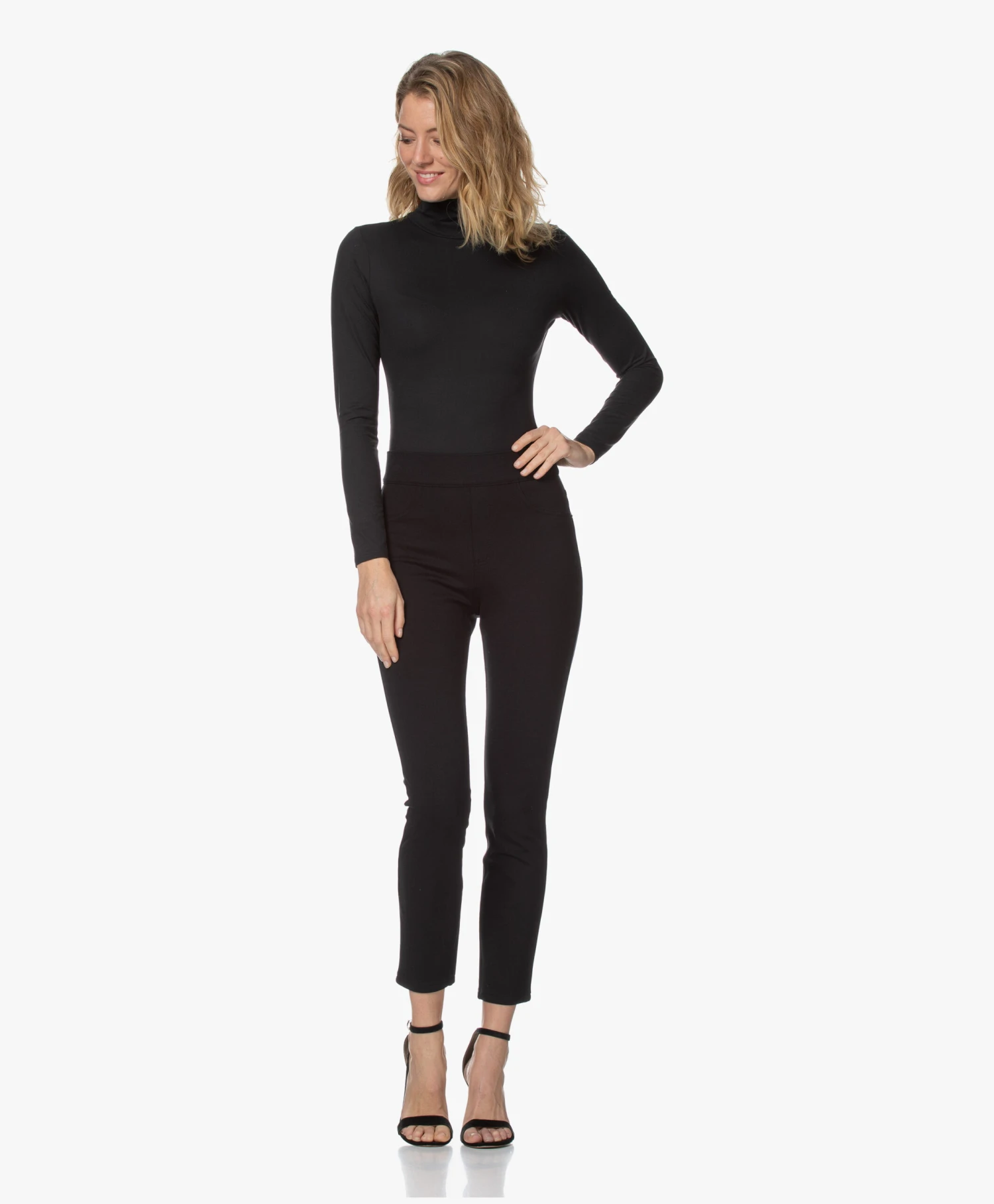 Spanx® Suit Yourself Bodysuit Met Col - Zwart 13 Spanx® Suit Yourself Bodysuit Met Col - Zwart - Afbeelding 13
