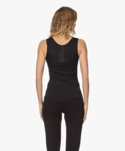 Hanro Lace Delight Top - Zwart -Mode Kleding 201202 bcc6e1ff d740 4c9c b8e0 f20791413768