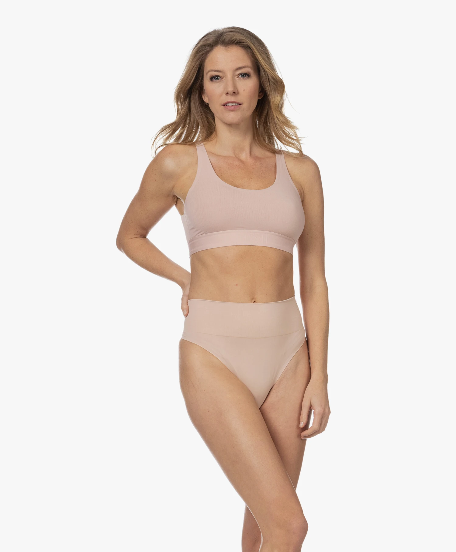 Wolford Light Shaping Naadloze High-Rise String - Clay 12 Wolford Light Shaping Naadloze High-Rise String - Clay - Afbeelding 12