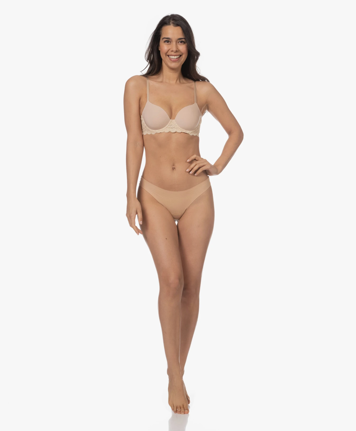 Hanro Invisible Cotton String - Beige 9 Hanro Invisible Cotton String - Beige - Afbeelding 9