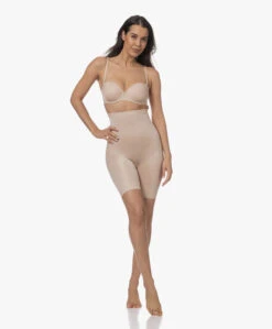 Spanx® Thinstincts 2.0 High-Waisted Mid-Thigh Short - Champagne Beige -Mode Kleding 20b33d66 8df7 4b15 ad08 e474344d7ba5 161