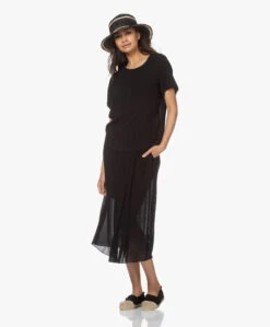 By Malene Birger Belana Microvezel Onderrok - Zwart -Mode Kleding 210317 37b8cefe ee14 44f0 91de 0212a13e6fa5