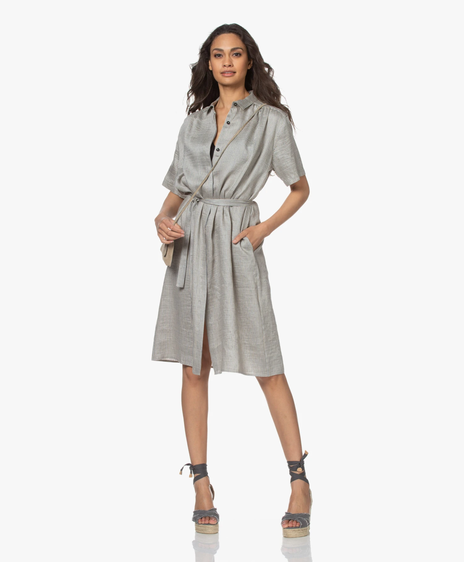 Castañer Bluma 11Cm Sleehak Espadrilles - Charcoal 5 Castañer Bluma 11Cm Sleehak Espadrilles - Charcoal - Afbeelding 5