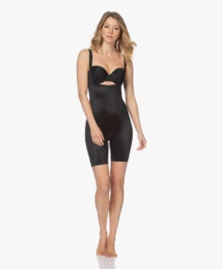 Spanx® Thinstincts 2.0 Open-Bust Mid-Thigh Body - Zwart -Mode Kleding 210325 184eb5a1 6f01 4cac 91c5 af3d91b444ca