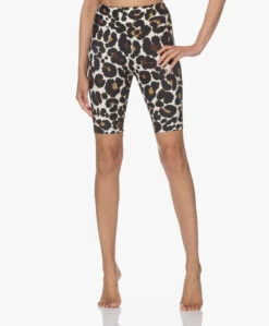 Deblon Sports Classic Bikershort - Leopard Off-White