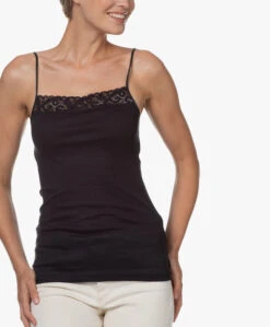 Hanro Moments Spaghetti Top - Zwart 19 Hanro Moments Spaghetti Top - Zwart -Mode Kleding 210622 37dec9ec 749b 4811 be15 747f1f28a67d