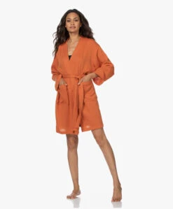 Hammam34 The Pheasant Geborduurde Katoenen Kimono - Roest Oranje 20 Hammam34 The Pheasant Geborduurde Katoenen Kimono - Roest Oranje -Mode Kleding 210706 a903735b d44d 476e 9a97 30f6fc9e5c7f