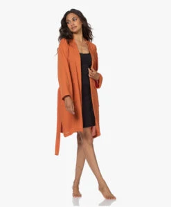 Hammam34 The Pheasant Geborduurde Katoenen Kimono - Roest Oranje 23 Hammam34 The Pheasant Geborduurde Katoenen Kimono - Roest Oranje -Mode Kleding 210706 c7a21806 e9b4 4990 a493 682a925abde4