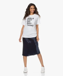 Vince Crush Satijnen Midi Rok - Coast Blue -Mode Kleding 210722 6e09e08d aadc 4a1c 9658 717f8ea0dbf3