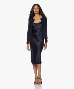 Vince Crush Satijnen Midi Rok - Coast Blue -Mode Kleding 210722 b41753c7 1040 4ed1 b2b6 36412b6157fe