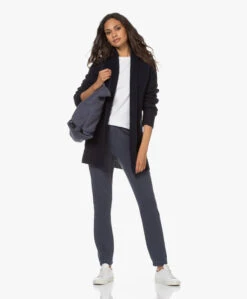 Sibin/Linnebjerg Mio Halflang Open Vest - Navy -Mode Kleding 210728 a6bead63 1533 4649 a4ef 5f8cde06fd58