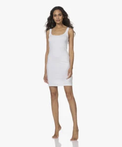 No Man'S Land Viscose Jersey Jurk - Wit -Mode Kleding 211012 8cf06a5c 7d35 4483 9f7a d615174674c5