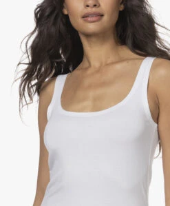 No Man'S Land Viscose Jersey Jurk - Wit -Mode Kleding 211012 a59b7437 3149 4a25 b4f9 4c523f8b991c